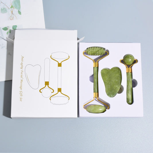 3-in-1 Jade Facial Massager Gift Set