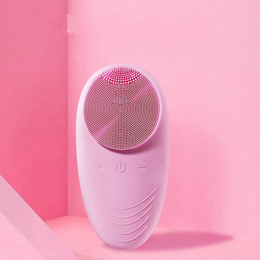 Mini Electric Facial Cleansing Brush – Deep Clean, Effortless Glow