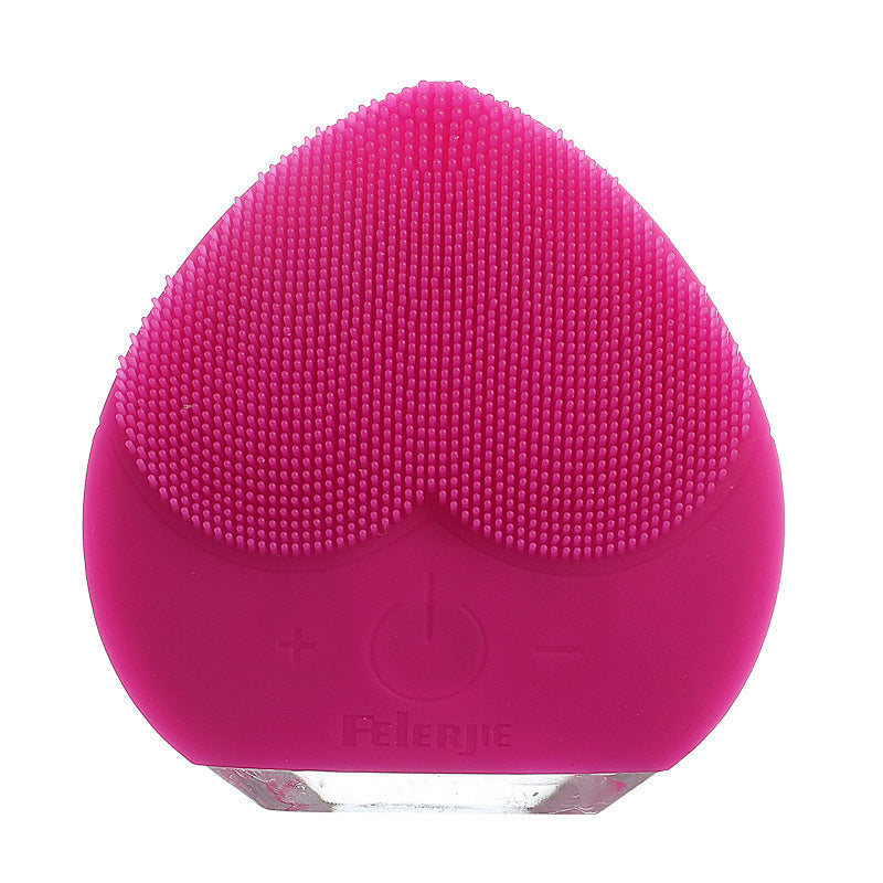 Electric Silicone Cleansing Brush – Ultrasonic Vibration for a Deeper Clean