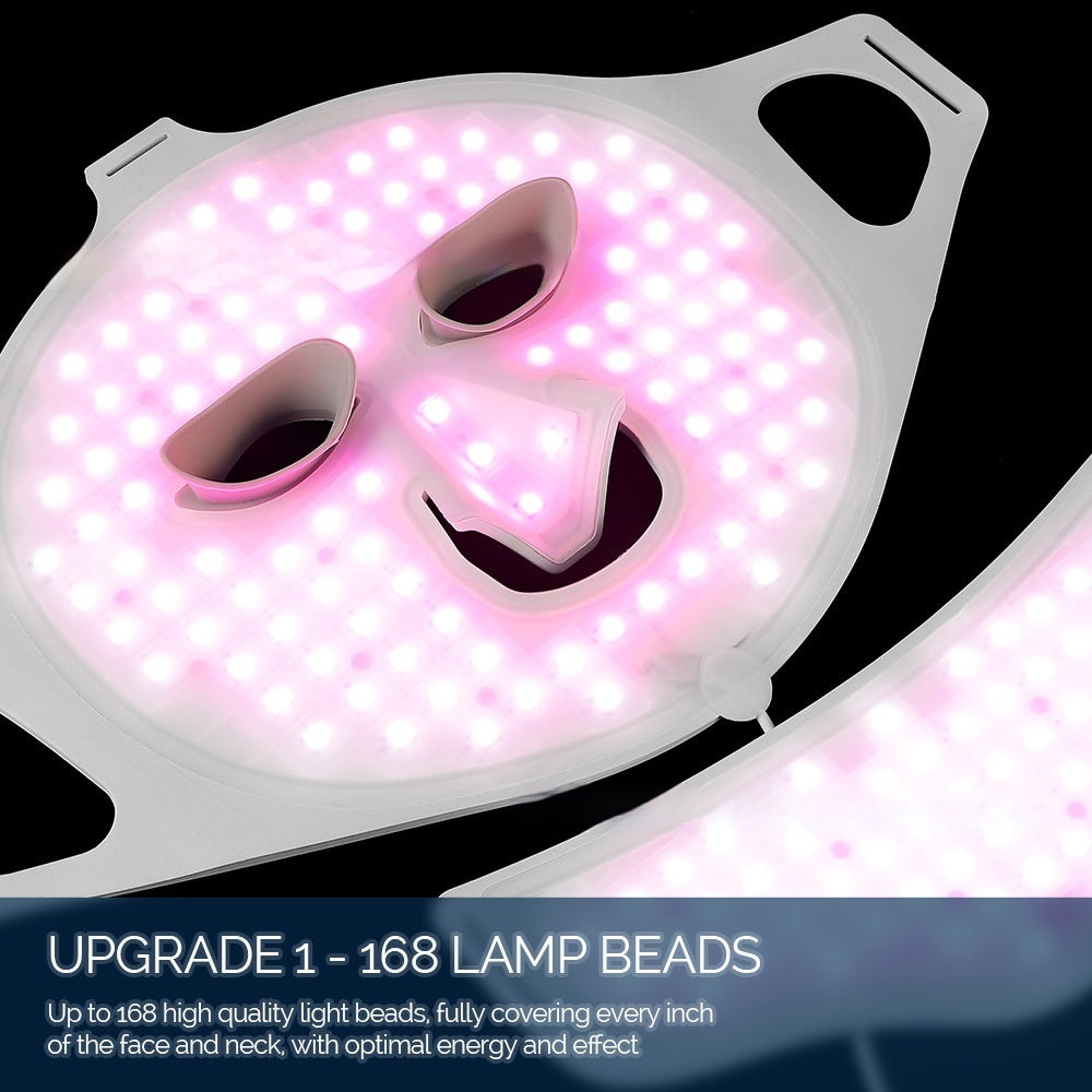 7-Color LED Silicone Mask - Portable, Powerful and Glow-Boosting